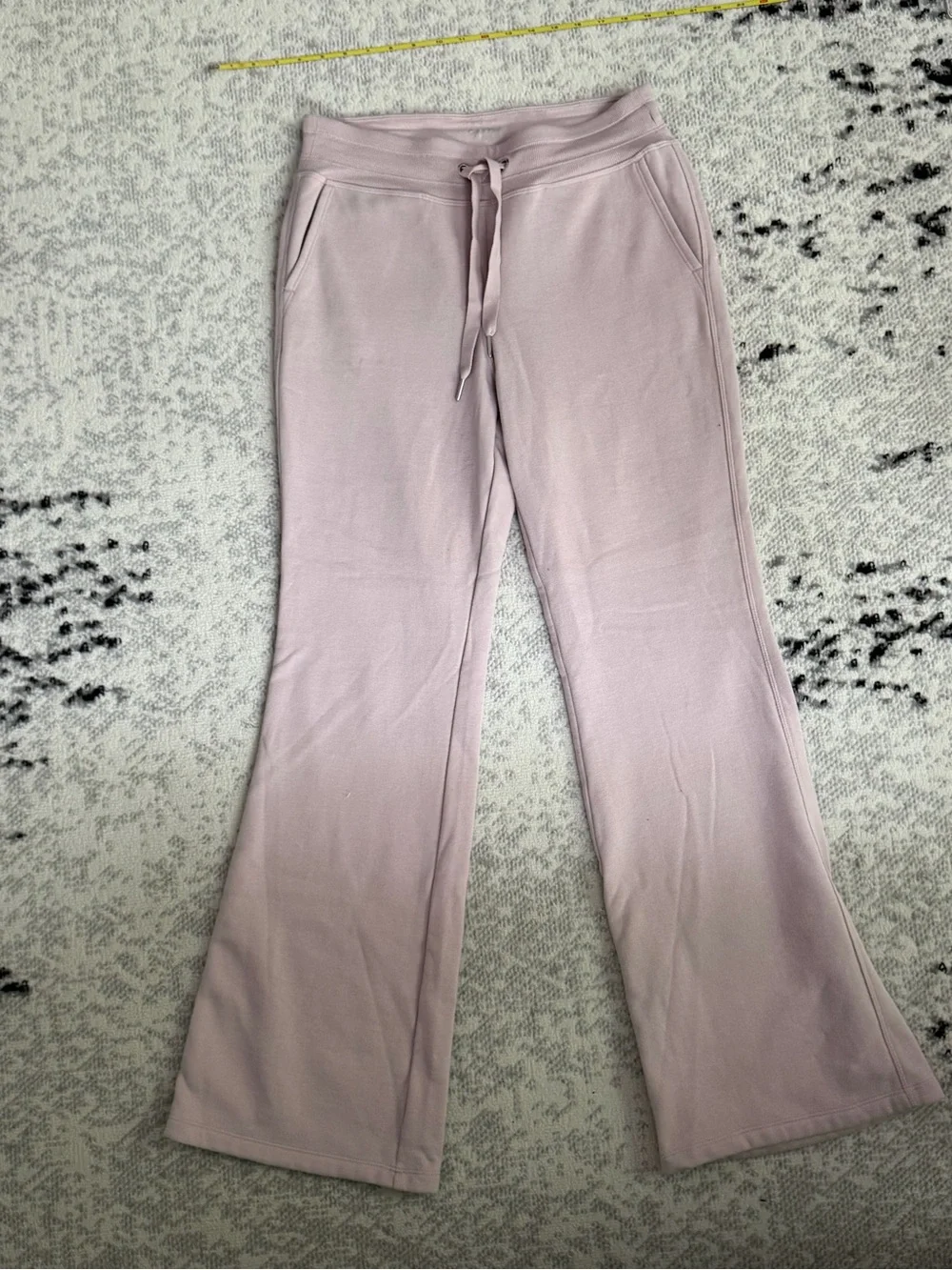 Calvin Klein Performance Wide-Leg Drawstring sweatpants Lounge in Light lilac M